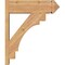 Ekena Millwork Merced Smooth Arts and Crafts Outlooker, Western Red Cedar, 7 1/2"W x 24"D x 28"H OUT08X24X28MRC03SWR - alternate 3